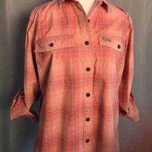 Ariat Women’s Rebar Work Shirt Made Tough Durastretch Size Med Built to Last